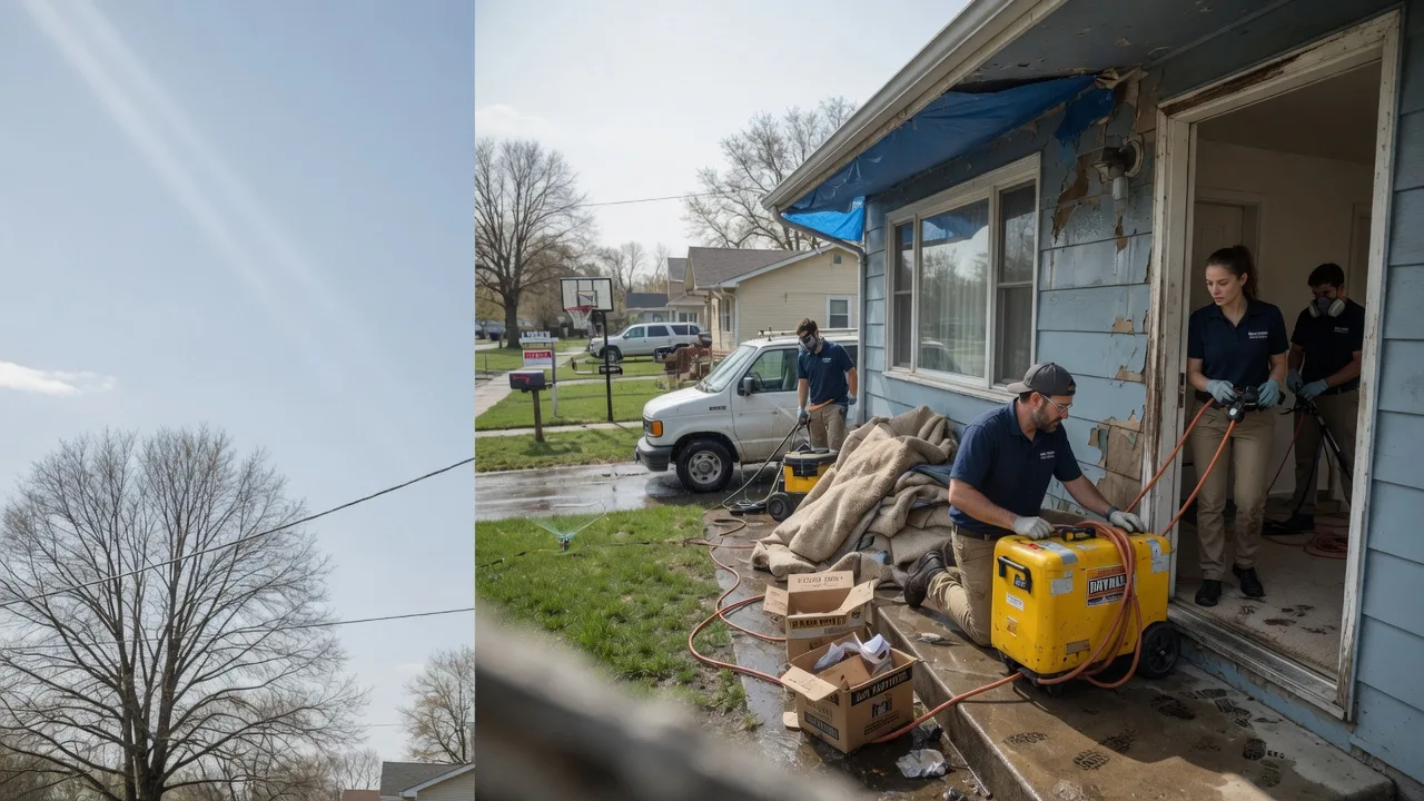 Basement Flood Cleanup in Coleville, CA near me